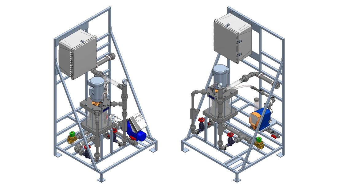 ProMix™- M (In-Line and Batch Controls) Polymer Mixing System